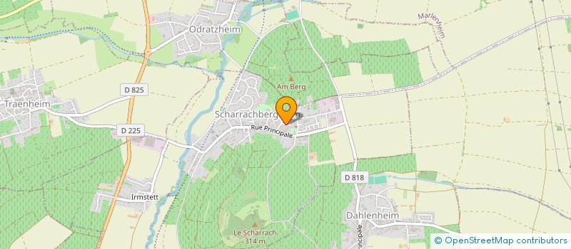 localisation de l'entreprise MONSIEUR MARC WANDHAMMER  KNRSHEIM