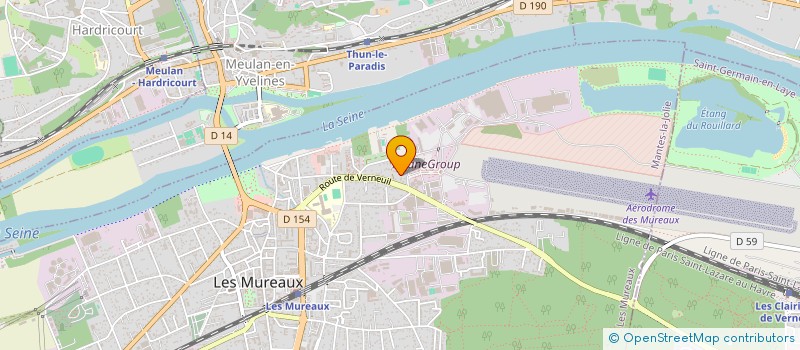 localisation de l'entreprise MONSIEUR MARC WANG  LES MUREAUX