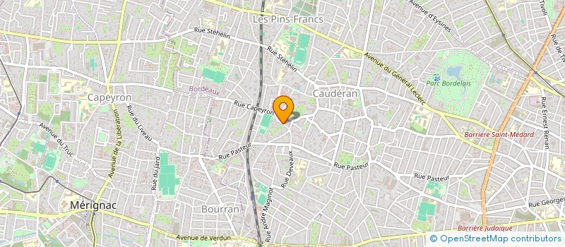 localisation de l'entreprise MONSIEUR MARC WANG  BORDEAUX