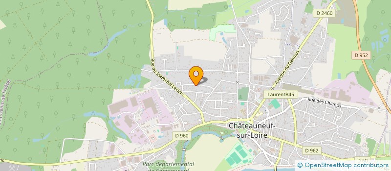 localisation de l'entreprise MONSIEUR MARC WANTIEZ à CHATEAUNEUF-SUR-LOIRE