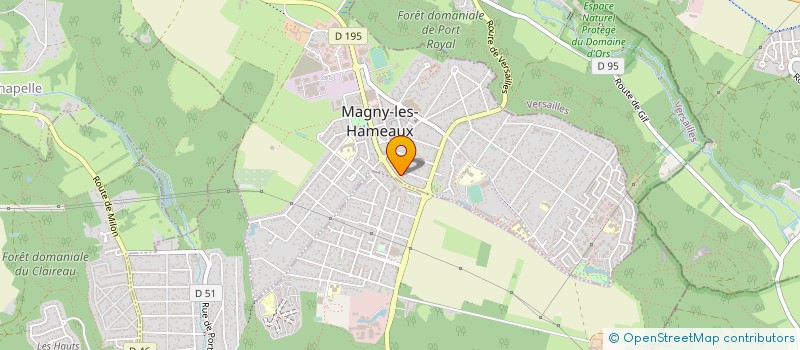 localisation de l'entreprise MONSIEUR MARC WASILEWSKI à MAGNY-LES-HAMEAUX
