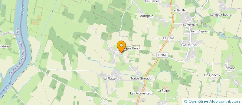 localisation de l'entreprise MONSIEUR MARC WEISS  SAINT-DIDIER-SUR-CHALARONNE