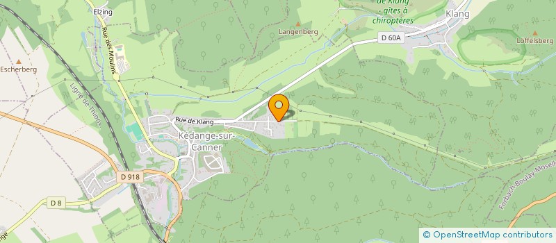 localisation de l'entreprise MONSIEUR MARC WEITTEN  KEDANGE-SUR-CANNER