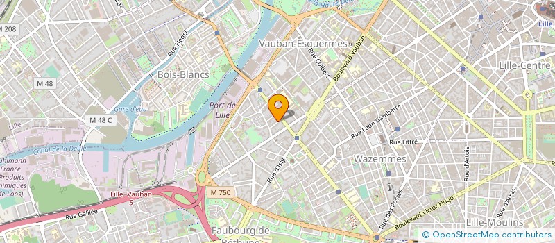 localisation de l'entreprise MONSIEUR MARC WELSCHBILLIG à LILLE