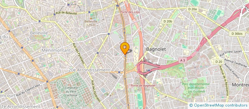 localisation de l'entreprise MONSIEUR MARC WENG à PARIS