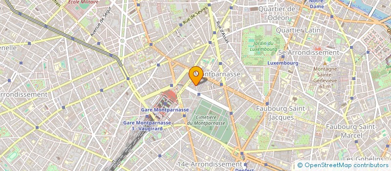 localisation de l'entreprise MONSIEUR MARC WERLY  PARIS