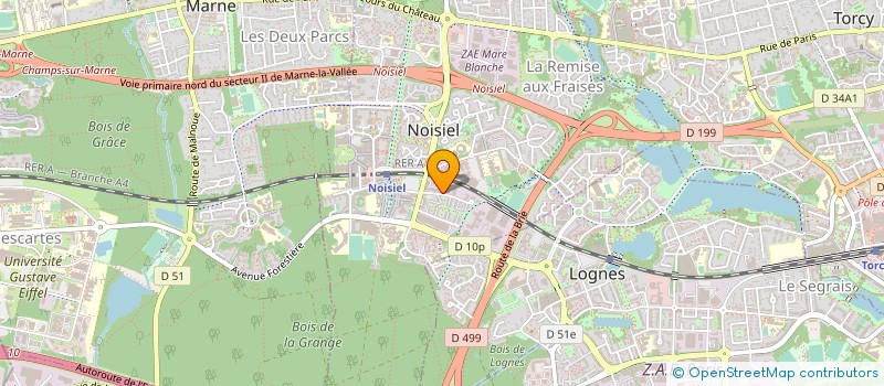 localisation de l'entreprise MONSIEUR MARC-WILDOR SAINT-GERMAIN  NOISIEL