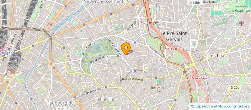 localisation de l'entreprise MONSIEUR MARC WILHELM  PARIS