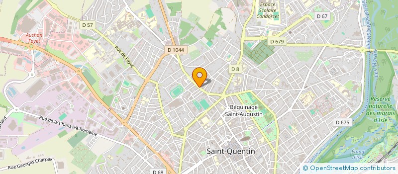 localisation de l'entreprise MONSIEUR MARC WILLEFERT à SAINT QUENTIN