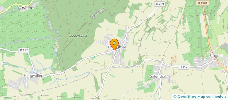 localisation de l'entreprise MONSIEUR MARC WOLBERT  DIMBSTHAL