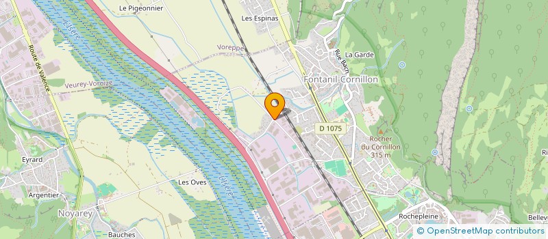 localisation de l'entreprise MONSIEUR MARC-YANN EYNARD MACHET  FONTANIL-CORNILLON