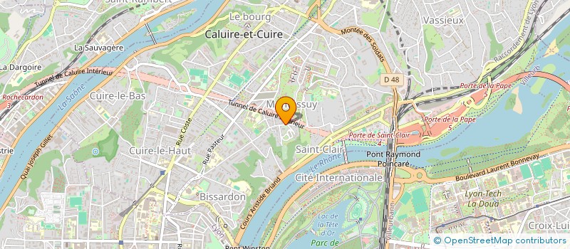 localisation de l'entreprise MONSIEUR MARC ZAJTMANN  CALUIRE-ET-CUIRE