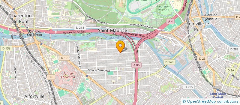 localisation de l'entreprise MONSIEUR MARC ZAKHARY  MAISONS-ALFORT