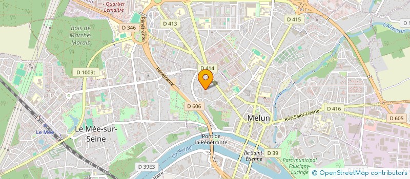 localisation de l'entreprise MONSIEUR MARC ZANINI à MELUN