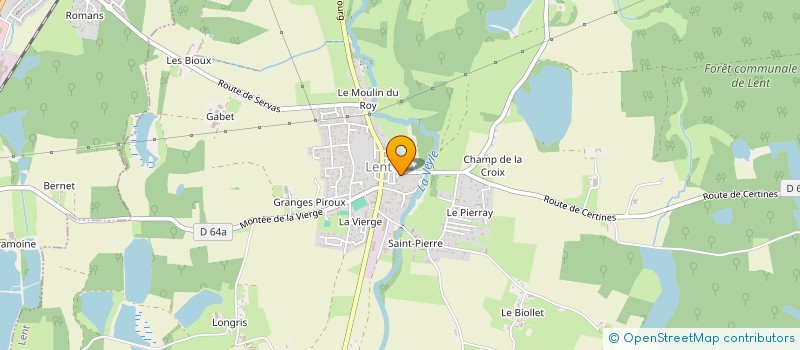 localisation de l'entreprise MONSIEUR MARC ZARAGORI à LENT