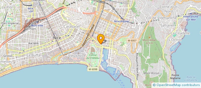 localisation de l'entreprise MONSIEUR MARC ZERKAULEN à NICE