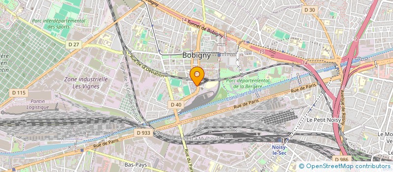 localisation de l'entreprise MONSIEUR MARC ZUO à BOBIGNY