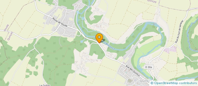 localisation de l'entreprise MONSIEUR MARCANTOINE LAMOUCHE  QUINCAY