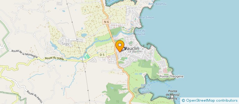 localisation de l'entreprise MONSIEUR MARCE NUBUL  LE VAUCLIN