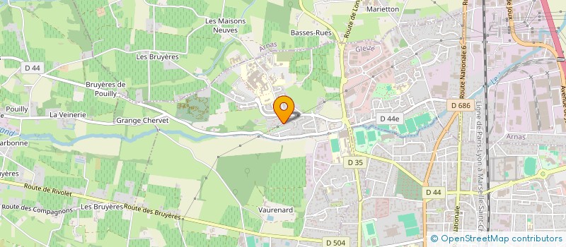 localisation de l'entreprise MONSIEUR MARCEAU BAILLY  GLEIZE