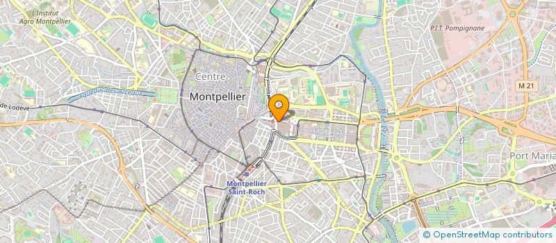 localisation de l'entreprise MONSIEUR MARCEAU BAUER à MONTPELLIER