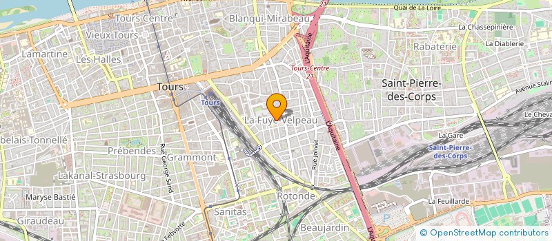 localisation de l'entreprise MONSIEUR MARCEAU BORE  TOURS