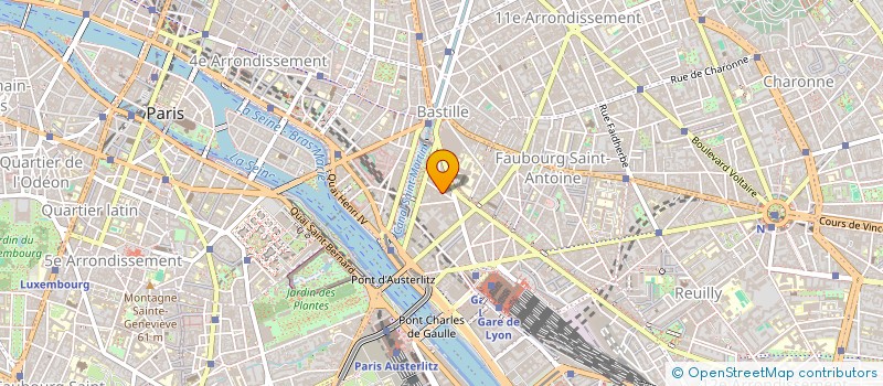 localisation de l'entreprise MONSIEUR MARCEAU BOURJOT  PARIS