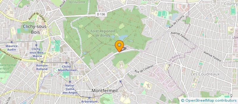 localisation de l'entreprise MONSIEUR MARCEAU CHAMBRUN à MONTFERMEIL