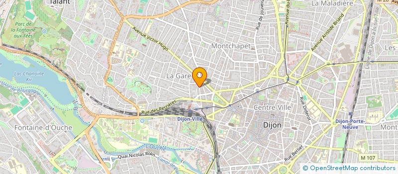 localisation de l'entreprise MONSIEUR MARCEAU CORDIN  DIJON