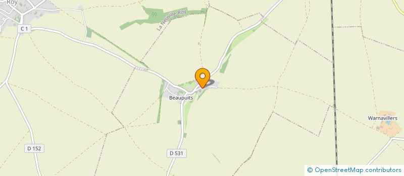 localisation de l'entreprise MONSIEUR MARCEAU CRUYPENNINCK  GRANDVILLERS-AUX-BOIS