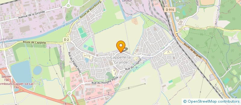 localisation de l'entreprise MONSIEUR MARCEAU DETAMMAECKER  CAPPELLE-LA-GRANDE