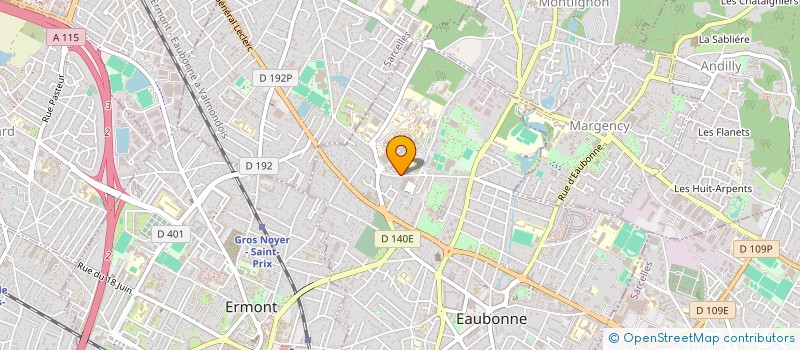 localisation de l'entreprise MONSIEUR MARCEAU DUCHET à EAUBONNE