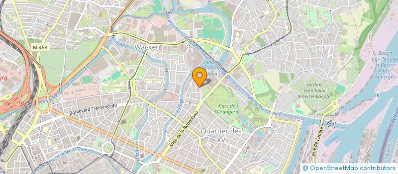 localisation de l'entreprise MONSIEUR MARCEAU ENGUERRAND à STRASBOURG