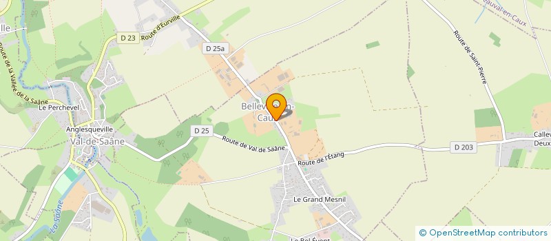 localisation de l'entreprise MONSIEUR MARCEAU GUILLEBERT  BELLEVILLE-EN-CAUX