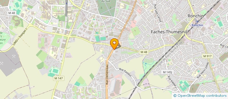 localisation de l'entreprise MONSIEUR MARCEAU JOOSSEN  WATTIGNIES