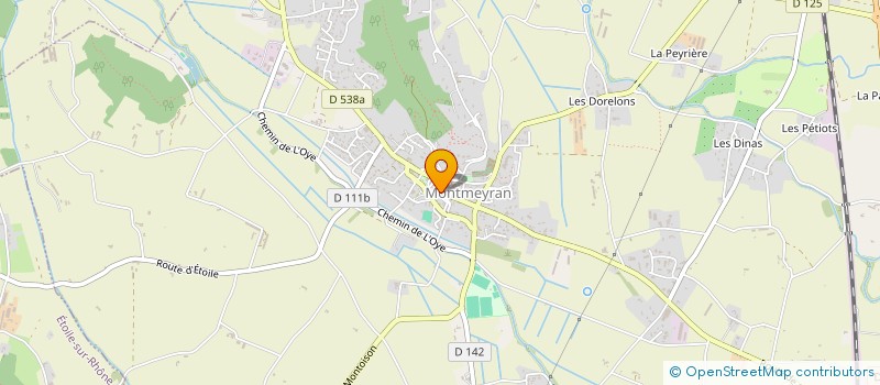 localisation de l'entreprise MONSIEUR MARCEAU JUILLET  MONTMEYRAN