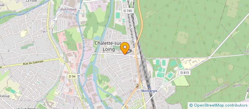 localisation de l'entreprise MONSIEUR MARCEAU MANCINI à CHALETTE-SUR-LOING