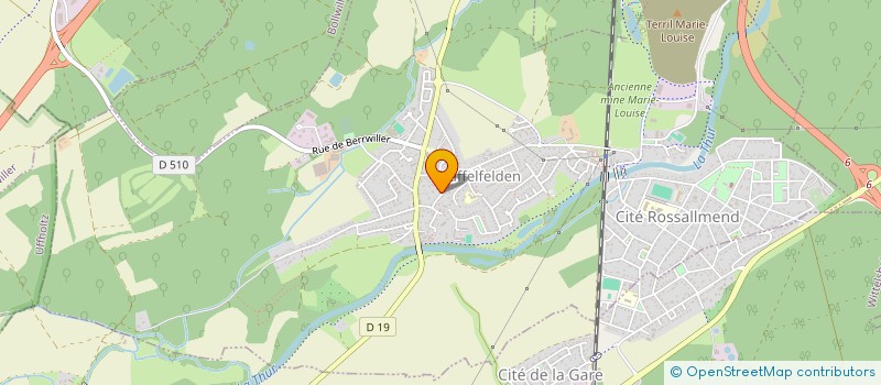 localisation de l'entreprise MONSIEUR MARCEAU MAT  STAFFELFELDEN