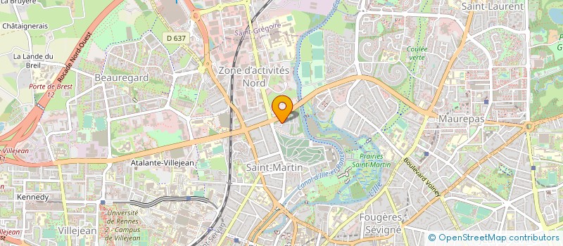 localisation de l'entreprise MONSIEUR MARCEAU MAYER à RENNES