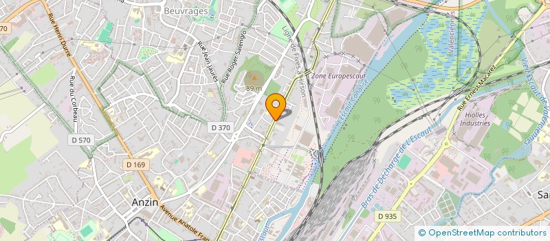 localisation de l'entreprise MONSIEUR MARCEAU MIALANE  ANZIN