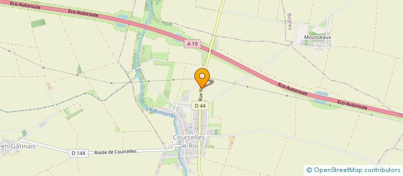 localisation de l'entreprise MONSIEUR MARCEAU PALLU à COURCELLES-LE-ROI