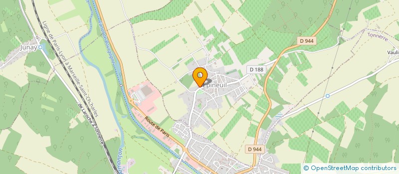 localisation de l'entreprise MONSIEUR MARCEAU PILLARD  EPINEUIL