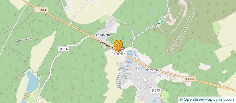 localisation de l'entreprise MONSIEUR MARCEAU POURRIER  FOURDRAIN