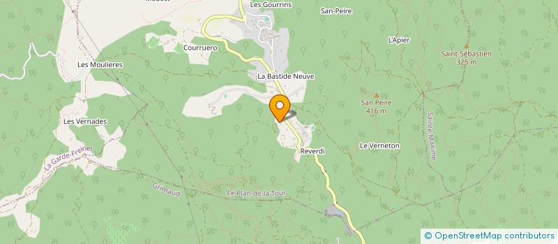 localisation de l'entreprise MONSIEUR MARCEAU STELLA  LE PLAN-DE-LA-TOUR