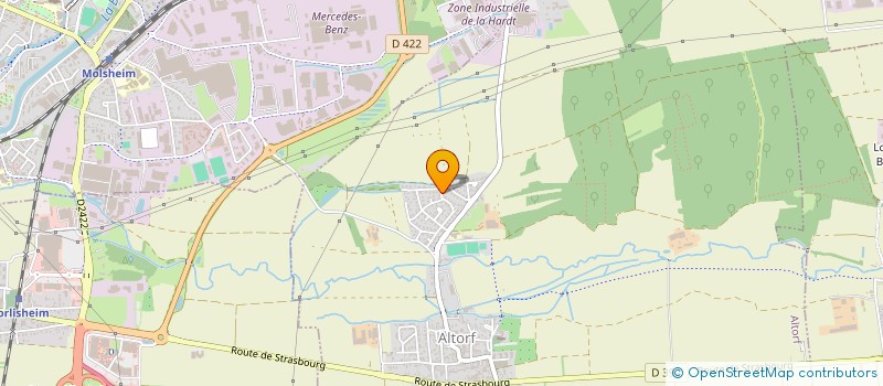 localisation de l'entreprise MONSIEUR MARCEAU WITTEMER  ALTORF