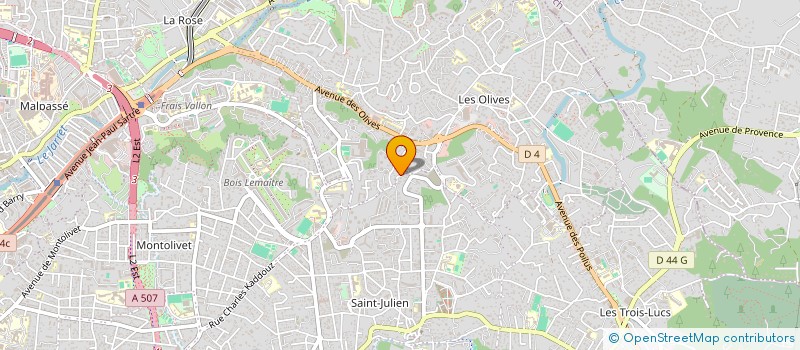 localisation de l'entreprise MONSIEUR MARCEL AKBAS à MARSEILLE