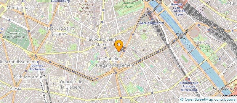 localisation de l'entreprise MONSIEUR MARCEL ALARCON  PARIS