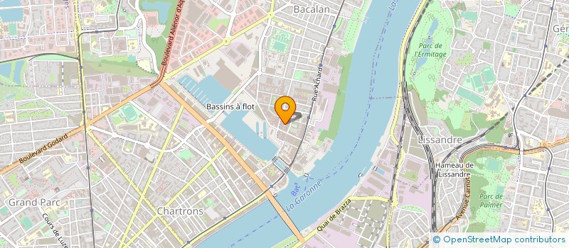 localisation de l'entreprise MONSIEUR MARCEL ALBU à BORDEAUX