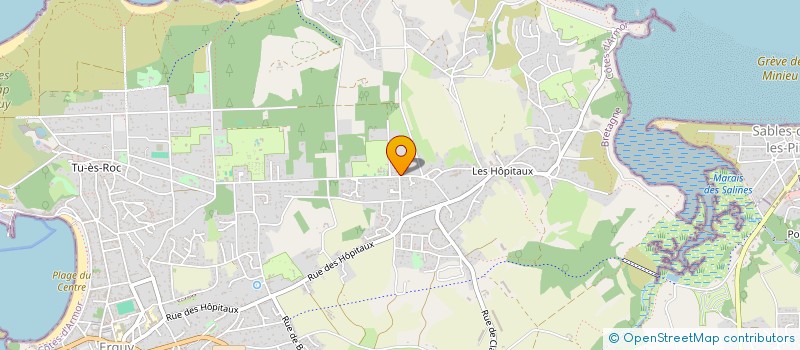 localisation de l'entreprise MONSIEUR MARCEL ALLAIN à ERQUY