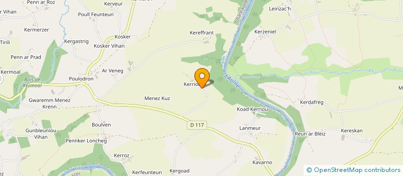 localisation de l'entreprise MONSIEUR MARCEL ANDRE  CHATEAUNEUF-DU-FAOU